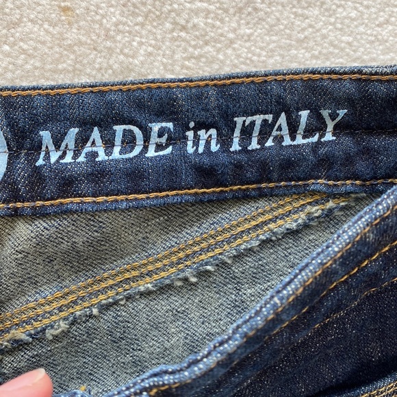 EUC Notify NFY style 226 Made in Italy dark wash Straight Leg Denim Jeans - Picture 3 of 16